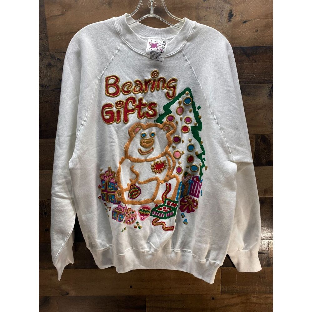 EZL "Bearing Gifts" Holiday Pullover Sweatshirt